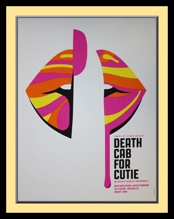 Death Cab for Cutie Fall Tour 2011 ポスター Death Cab for