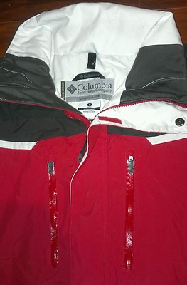 Columbia Field OMNI TECH Interchange Waterproof Jacket Mens Small