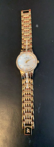Anne Klein Gold Stainless Steel Case and Bracelet, Women's Watch