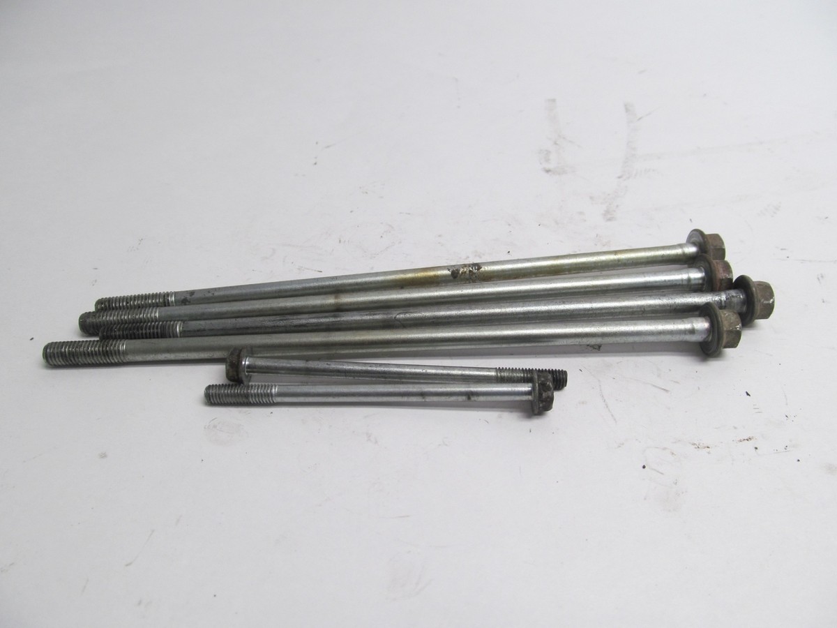 その他 fu-ru 1985 KAWASAKI KLF185 KLF 185 BAYOU ENGINE CYLINDER HEAD BOLTS