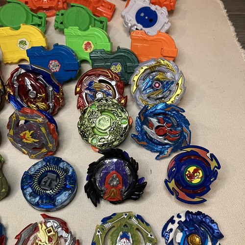 Takara Tomy Hasbro Beyblade Huge Lot Burst Bakuten Shoot Metal Fury & Parts - Picture 11 of 16