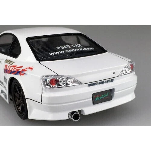 NISSAN SILVIA S15 VERTEX RIDGE Aoshima 08 1/24 Model Kit - Kit di montaggio New - Immagine 4 di 4