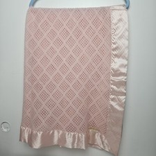 North Star Vintage Pink Baby Blanket 50" X 43"