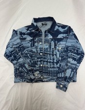 Mega Palace London Denim Jean Jacket Size Small  New With Tags  Fast  Delivery ✅