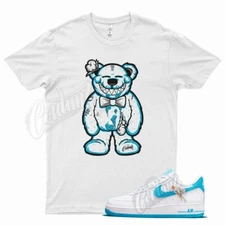 White TEDDY Shirt for Space  N Air Force 1 Squad Bugs Lola 