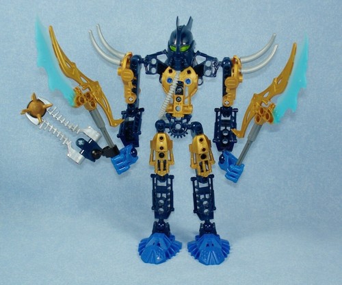 LEGO Bionicle Glatorian (8978-8983) Bara Magna - komplett mit allen Waffen - Bild 9 von 10