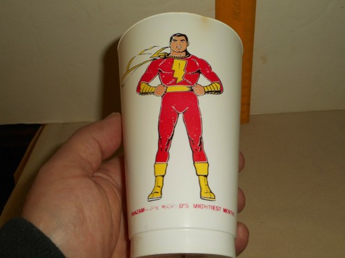7-Eleven Shazam Slurpee Cup The Mightiest Mortal 1973 DC COMICS Promo 7-11 - Bild 3 von 9