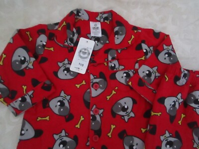 Boys Target Puppy PJ's flannelette pyjamas Size Australia