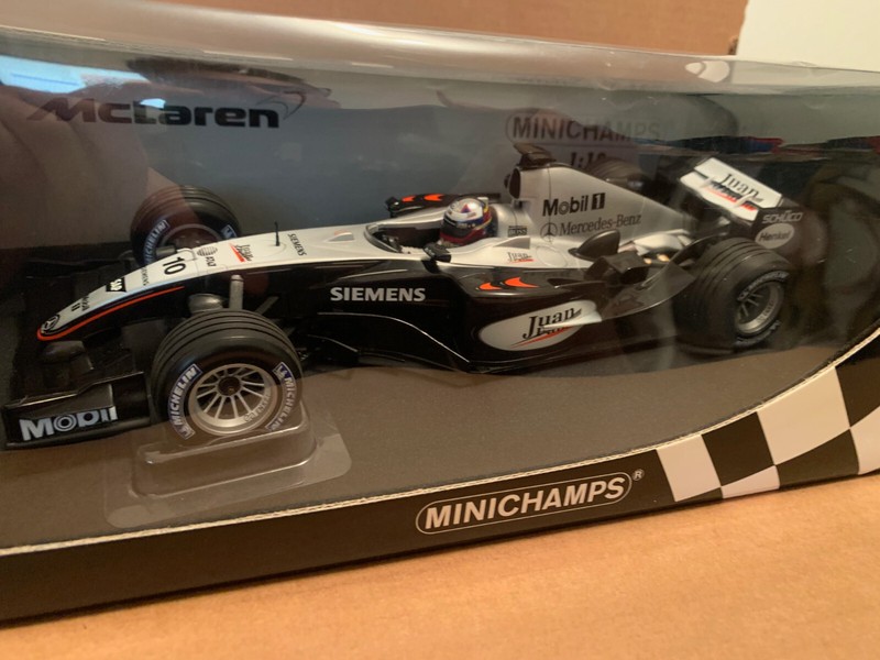 RARE! Test Car 533051880 F1 Minichamps 1/18 McLaren Mercedes Mp 4/19 JP Montoya 