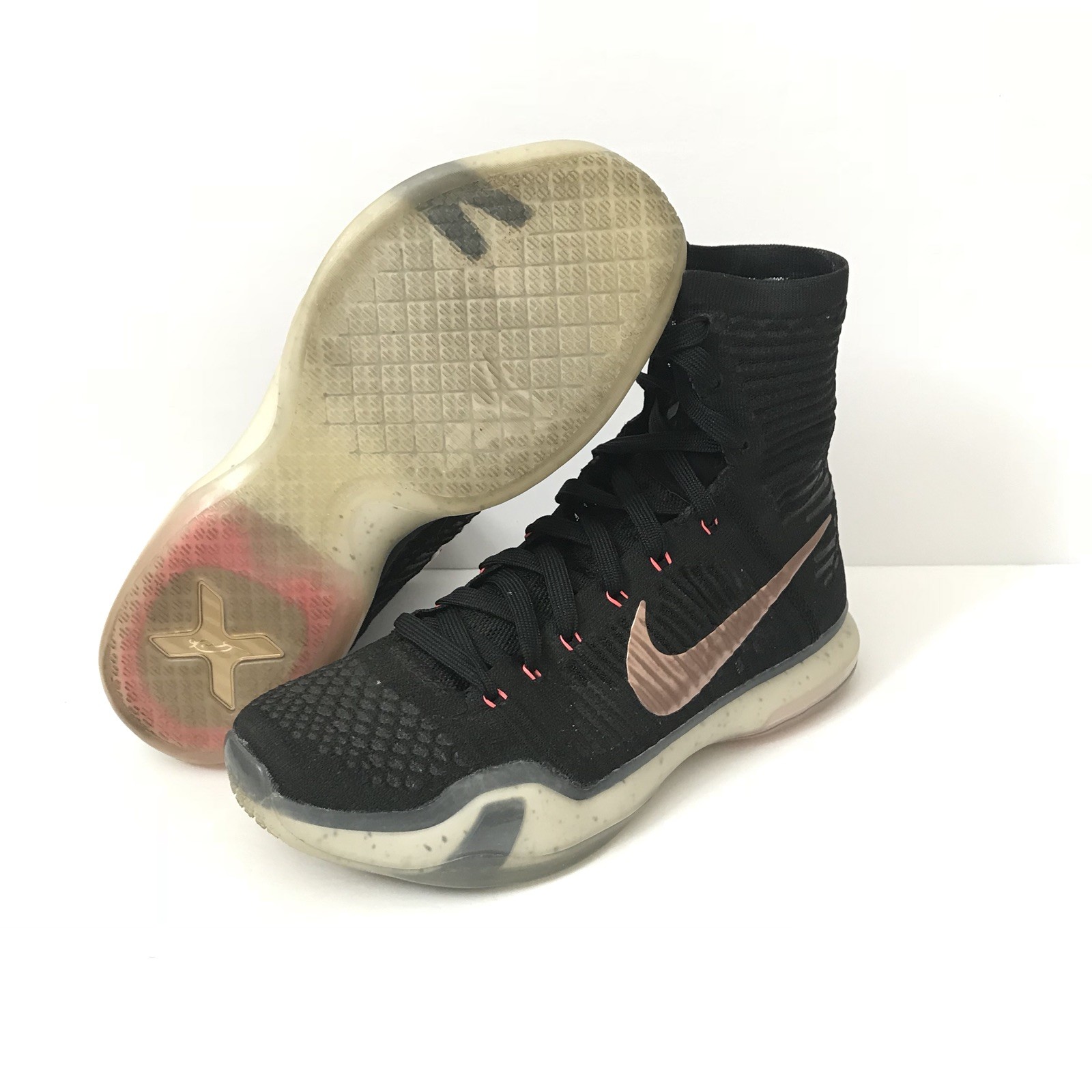 Usato nike kobe x elite serie rose d'oro Uomo 41 di scarpe da ginnastica di basket Usato nike kobe x elite serie rose d'oro Uomo 41 di scarpe da ginnastica di basket
