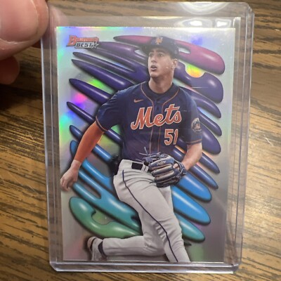 2023 Bowman's Best Colin Houck Shellacked #SH-24 New York Mets