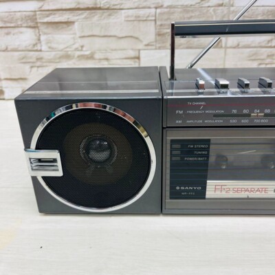 SANYO サンヨー ラジカセ MR-FF2 Yahoo!オークション - SANYO MR-FF2 サンヨー セパレート型