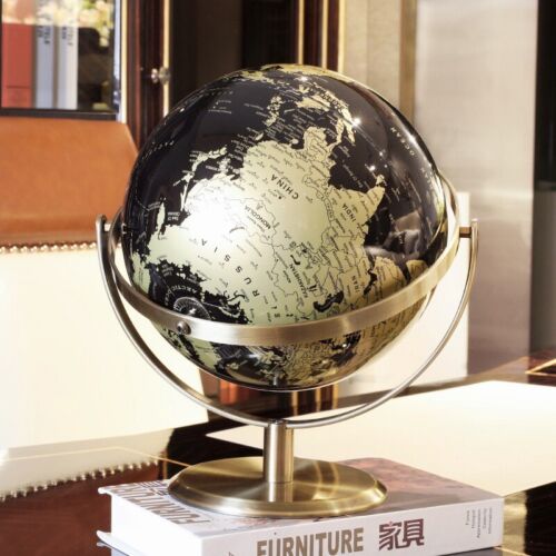 23cm World Globe Earth Map Tellurion Geography Teaching Aid for Office Desktop - Picture 7 of 8