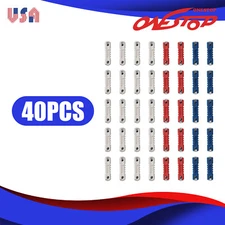 Set of 40 Torpedo Fuse Kirsite for Mercedes W124 W126 W201 R107 420SEL 560SL 