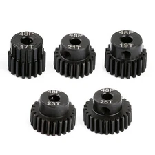 RC 48P Pinion Gear Set 17T 19T 21T 23T 25T For Traxxas 1/10 Rustler Slash 2WD US