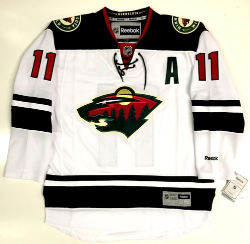 ZACH PARISE SIGNED MINNESOTA WILD REEBOK PREMIER WHITE JERSEY STEINER SPORTS COA - Picture 2 of 5