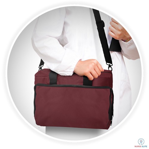 NURSE ELITE Medical Equipment Bag - Nurse / Physician Organizer Bag - Picture 56 of 64