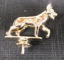 dog alsatian trophy parts lot of 5