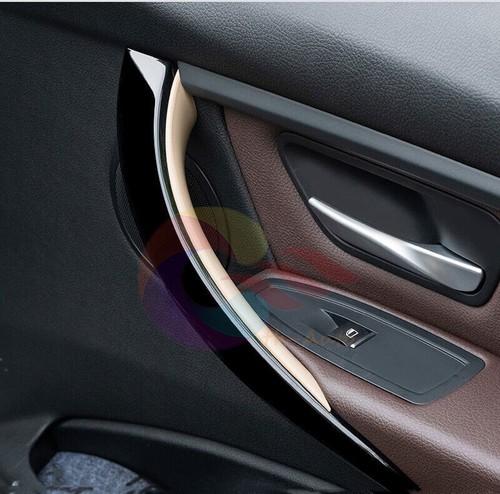 ★4 cubiertas de manija de puerta interior negra brillante para BMW F30 F31 F32 F33 F34 F36 - Imagen 9 de 10