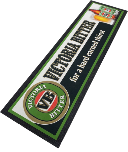 VB Victoria Bitter for a hard earned thirst Beer Bar Runner Mat - Picture 2 of 2