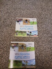 Nintendo Wii No Game Wii Sports Sleeve and Manual Only