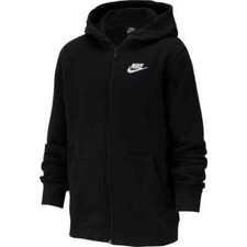 NIKE CD7401-011 SPORTSWEAR FULL ZIP KID'S HOODIE SIZE S SMALL