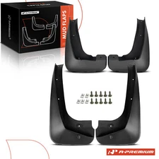 A-Premium 4x Splash Guards Mud Flaps w/ Running board For BMW X3 E83 2004-2010