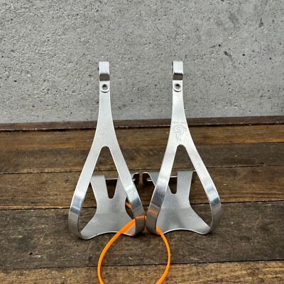 Campagnolo Nuovo Record Clip ペダル Campagnolo Nuovo Record Pedals - Silver. Brick Lane Bikes