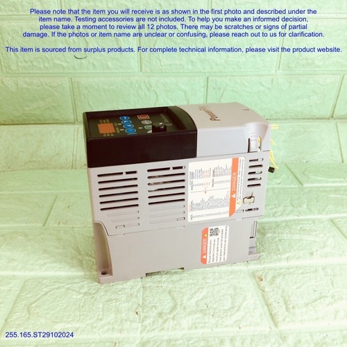 Allen-Bradley PowerFlex 22A-A1P5N104, unità AC come foto, SN:9570, FedExDHL - Foto 7 di 10
