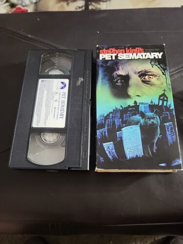 Stephen King "Pet Sematary" VHS (2001), Very Good Condition. - Picture 3 of 7