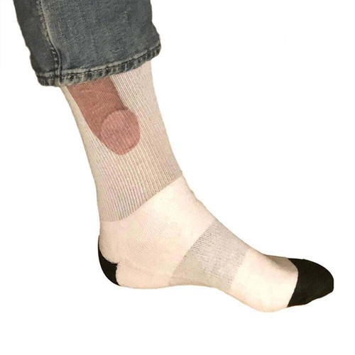 Christmas New Show Off-Penis Funny Socks for Men Novelty Gift Socks Prank Socks - Picture 24 of 24