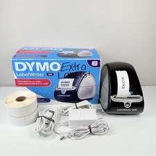 Dymo Label Writer 450 Thermal Label Printer In Box  w/ AC Adapter + Rolls Tested