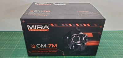 MIRA Safety CM-7M Vollmaske Set + NBC-77 Spezialfilter + Sticker NEU