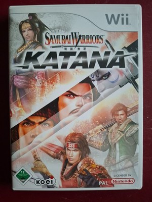 Nintendo Wii Samurai Warriors Katana mit Anleitung