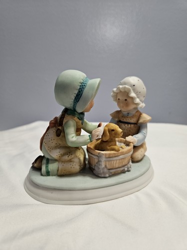 Vintage Holly Hobbie "Caring" Figur Precious Moments Collection Serie Il - Bild 2 von 15