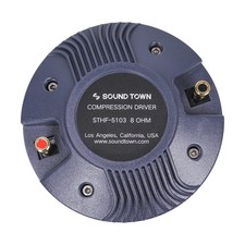 Sound Town 2" Titanium Compression Driver, 120W, Pro Audio Speaker Horn Drive...