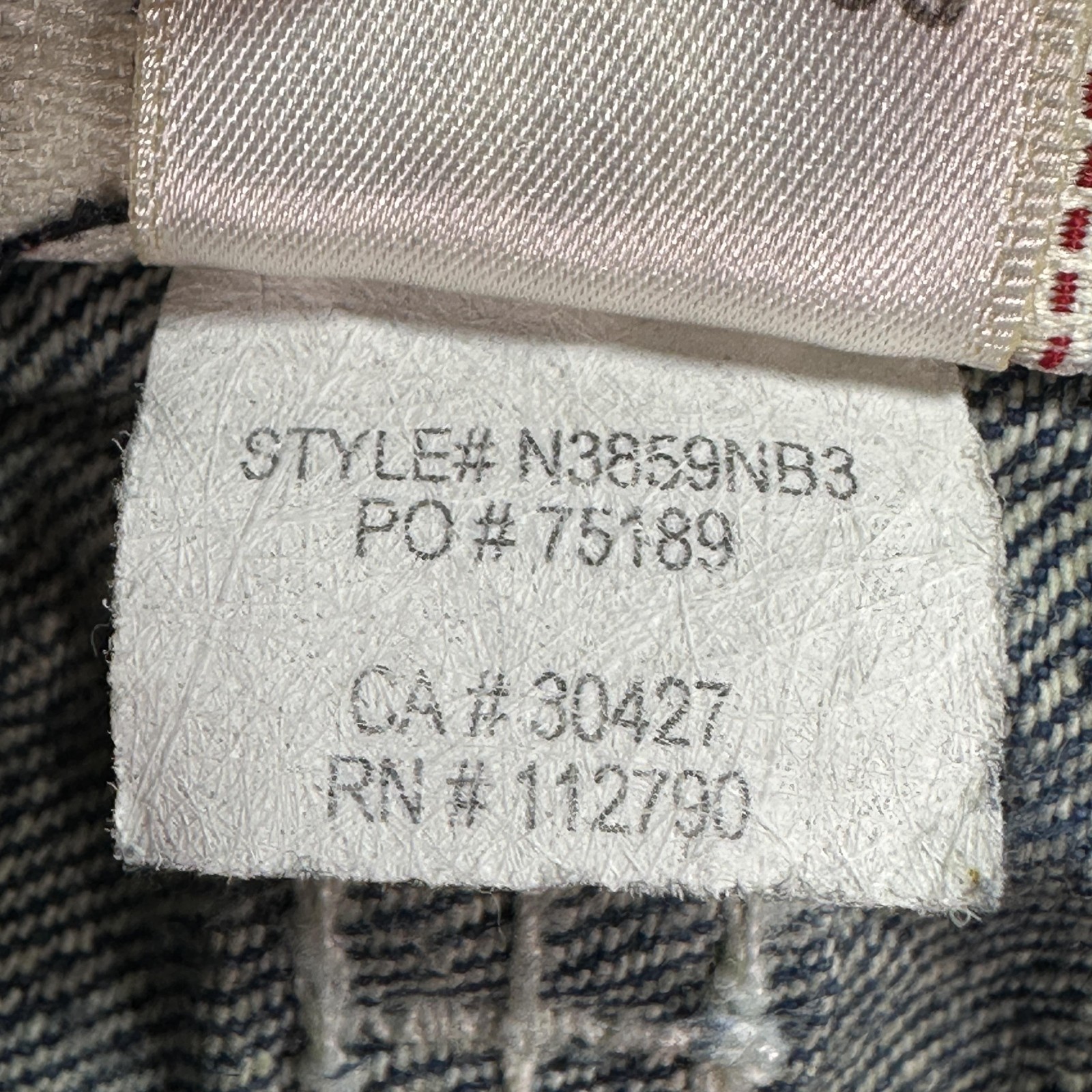 Vintage True Religion Ricky Jeans Mens 38 Blue Straight Leg Rope Wide Stitch USA thumbnail 8