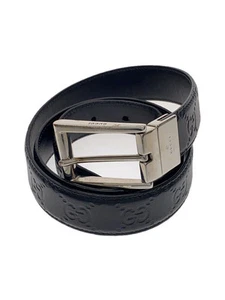 Ceinture GUCCI noire motif total homme 523306 sensation d'utilisation Occasion