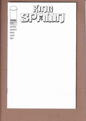 King Spawn 50 (Image Comics, Todd McFarlane) - Cover D - Blank Sketch
