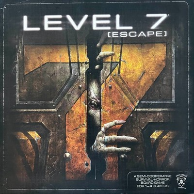 Level 7 Escape Board Game, Co-Op Survival-Horror, 1-4 Players, 100% Complete Set