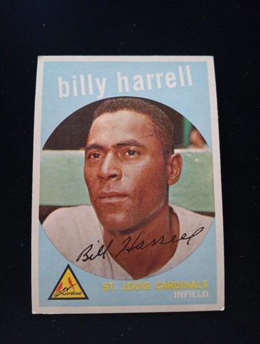 1959 Topps - Billy Harrell #433 - St. Louis Cardinals EX
