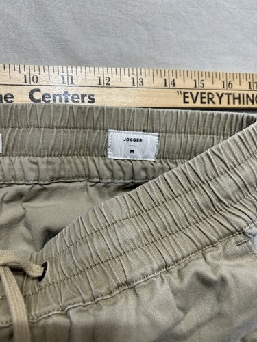 Pacsun Jogger Pants Mens Medium Beige Pull On Elastic Waist Skinny Fit - Picture 2 of 15