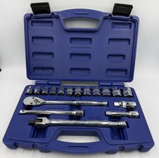 Carlyle Tools By Napa 38 Dr 6 Pt 17 Pc Socket Set Metric Accessori Cp2021497