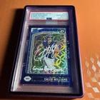 2024 Donruss Optic Caleb Williams Purple  PSA  Auto Green Bay Sucks Rookie 1/1