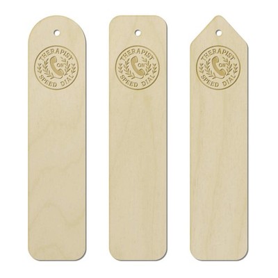 3 x 'Therapist On Speed Dial' Birch Bookmarks (BK00035033)