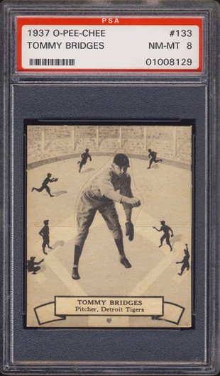 Upper Deck Tommy Bridges front