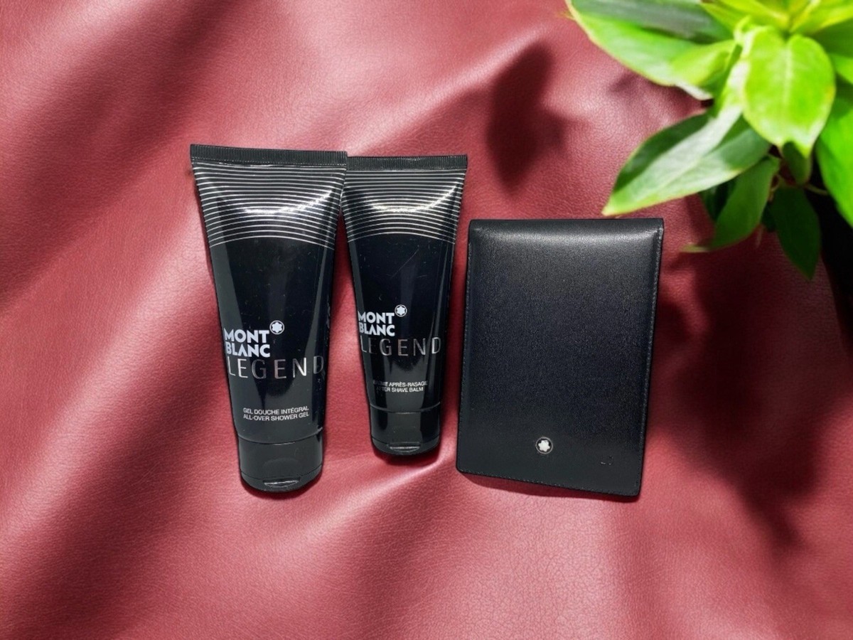 Mont Blanc Legend After Shave Balm & Shower Gel 3.3oz (each) +