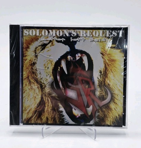 Solomon's Request - Better Left Said CD Brand New Cracks On Case Rare - Picture 1 of 5