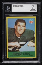1967 Philadelphia Forrest Gregg #77 BGS 7 HOF 0q3
