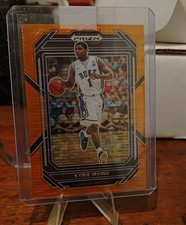 2023-24 Panini Prizm Draft Picks - Kyrie Irving #72 Orange Pulsar Prizm /49